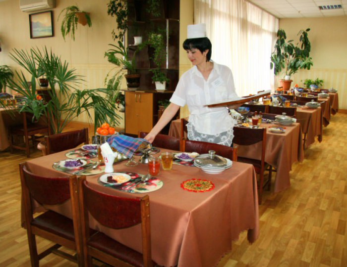 Столовая - Санаторий «Киев» Алушта